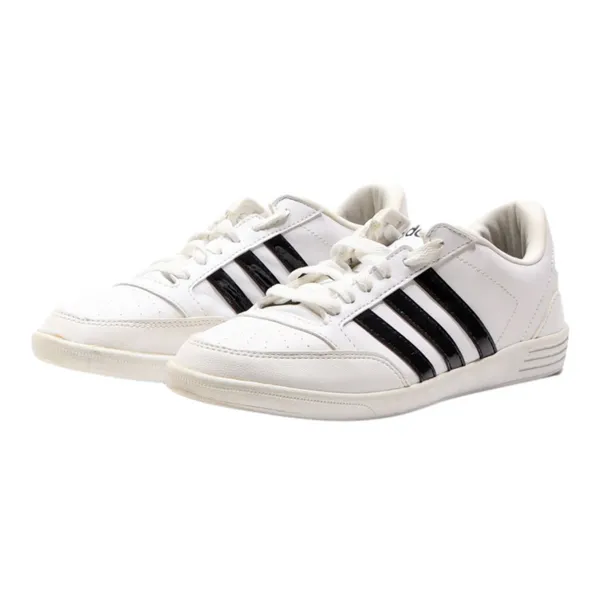 ADIDAS Sneaker Trainers White Leather Womens UK 5