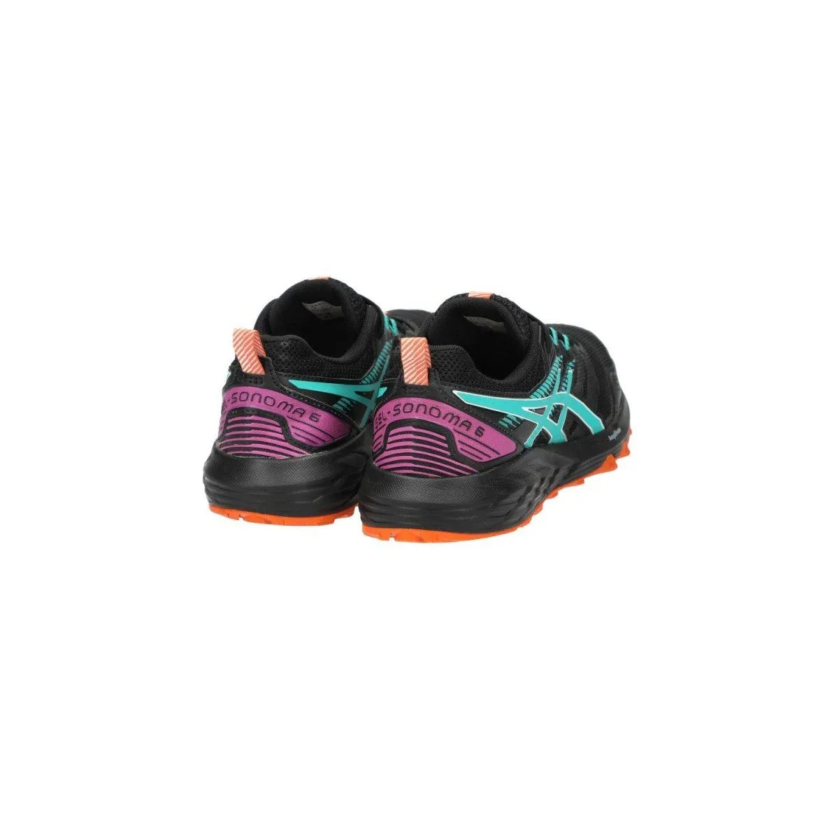 Asics Gelsonoma 6 Running Sport Shoes Mesh Fabric Black Colour For Women