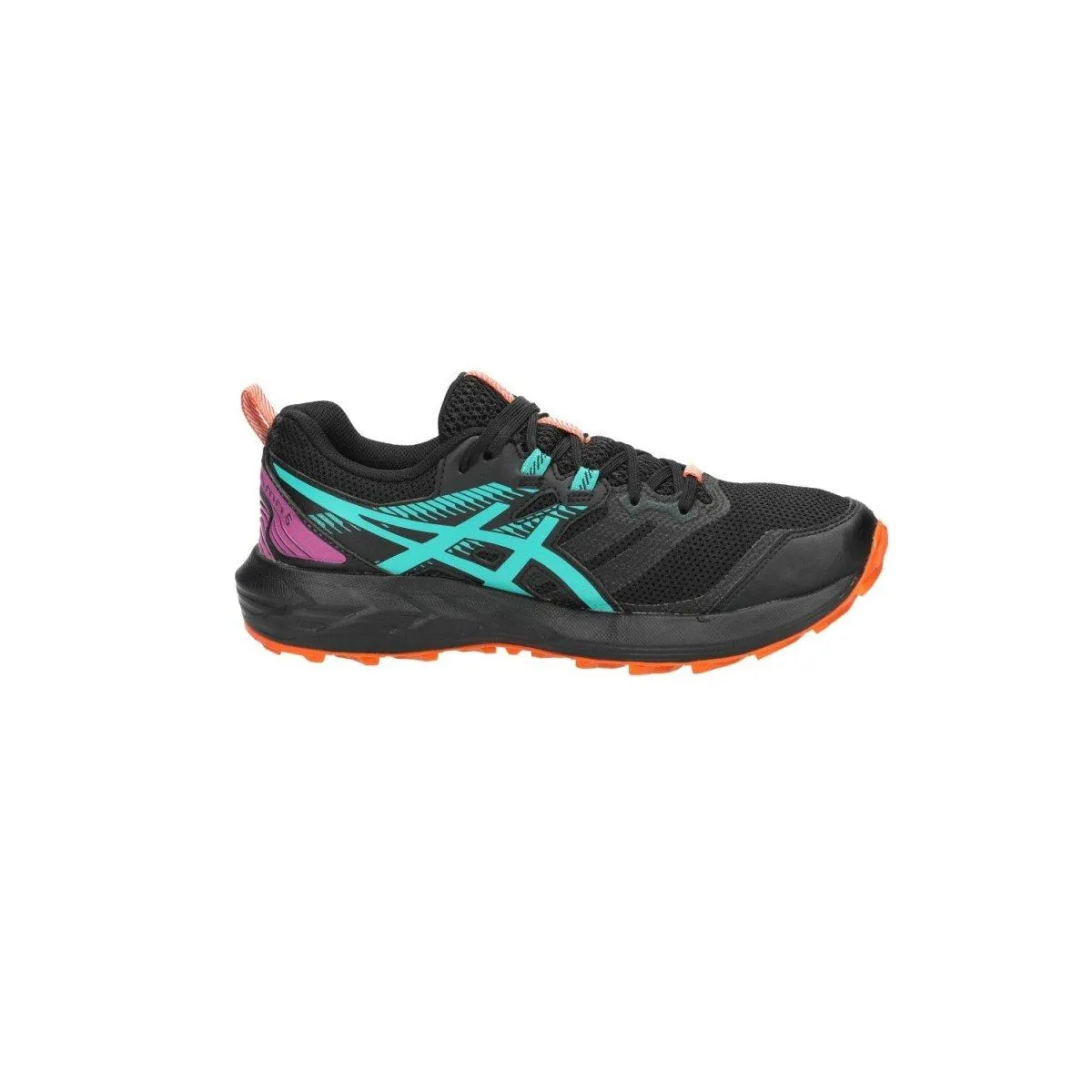 Asics Gelsonoma 6 Running Sport Shoes Mesh Fabric Black Colour For Women