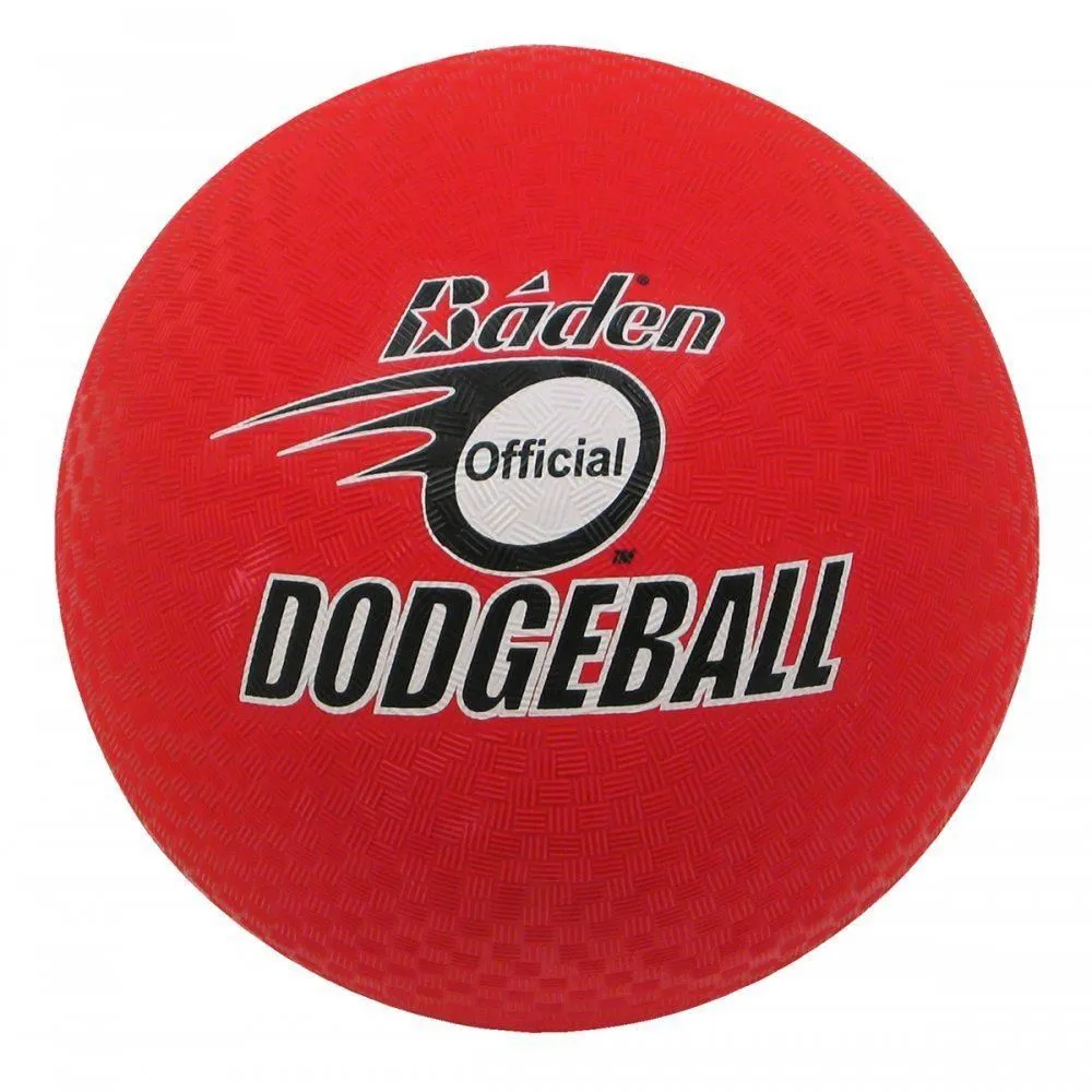 Baden Official Dodgeball for Indoor & Outdoor Use - Soft Rubber