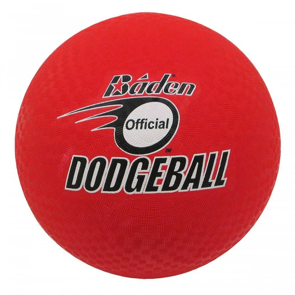Baden Official Dodgeball for Indoor & Outdoor Use - Soft Rubber