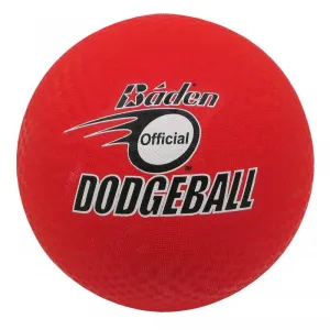 Baden Official Dodgeball for Indoor & Outdoor Use - Soft Rubber