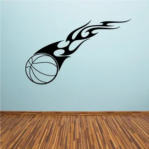 Blazing Trail Basketball Decal