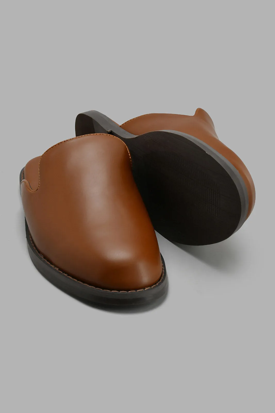 Brown Plain Mule