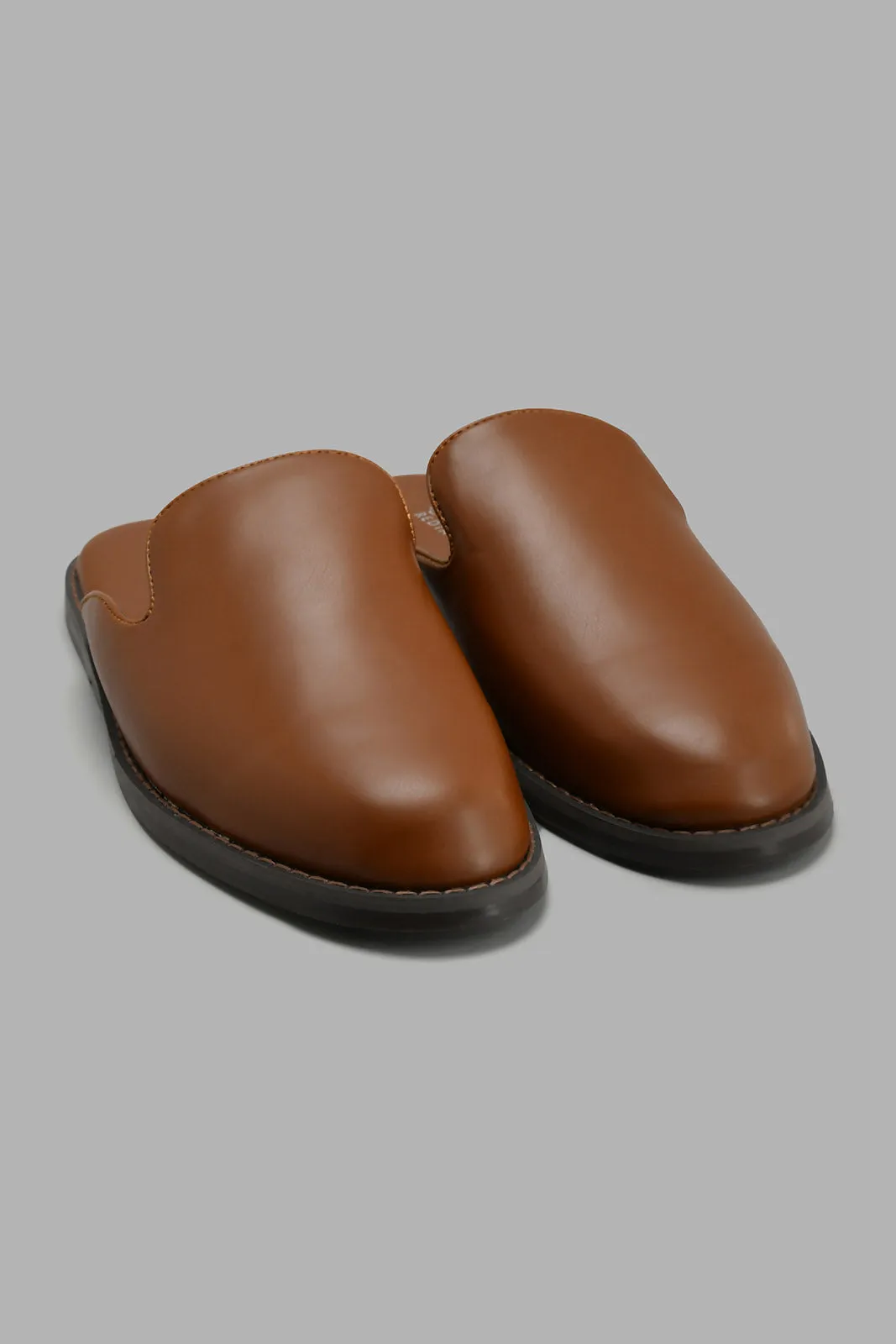 Brown Plain Mule