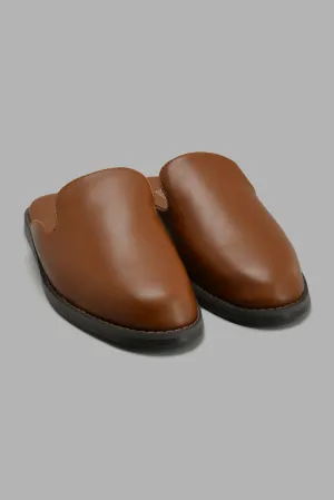 Brown Plain Mule