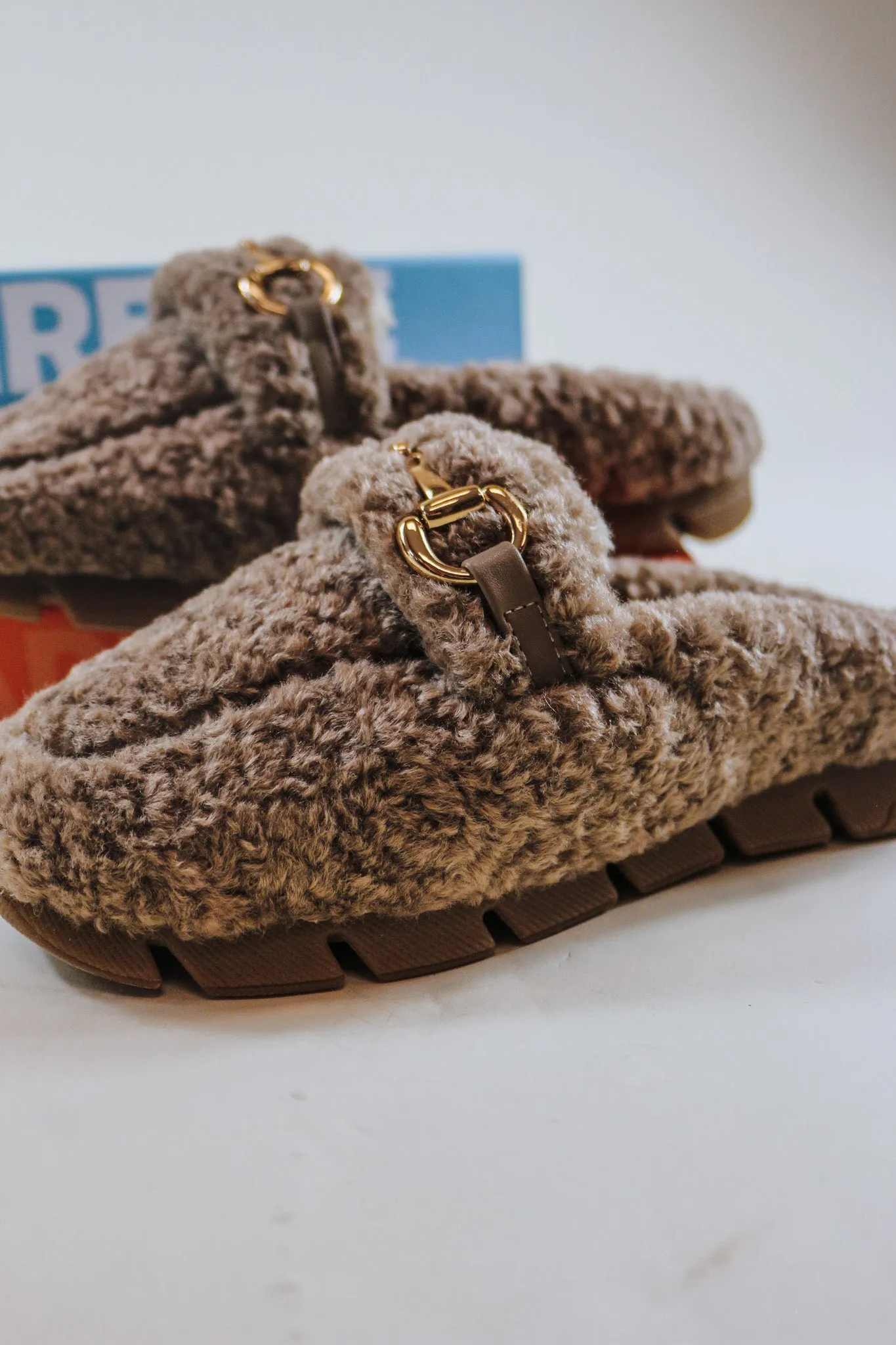 Cocoa Camel Sherpa Slip On Shoe By MIA