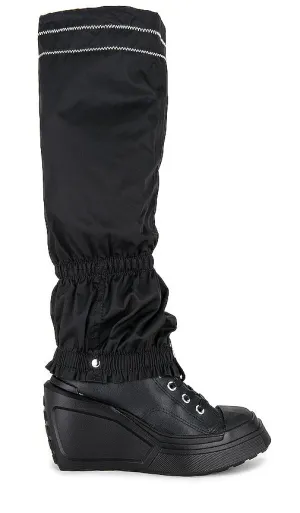 Converse Ct70 De Luxe Wedge Sneaker in Black