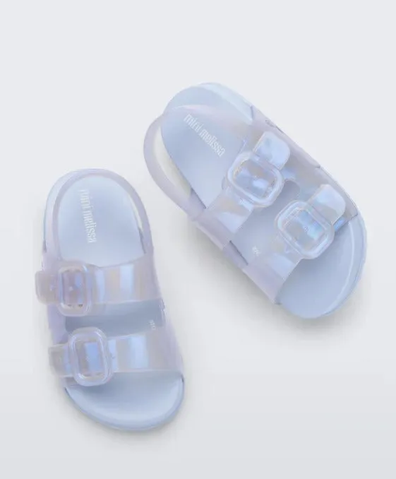 Cozy Sandal - Pearl Blue | Mini Melissa