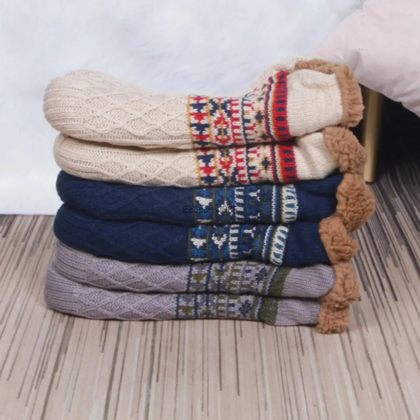 CozyGrip Socks : Warm & Non-Slip
