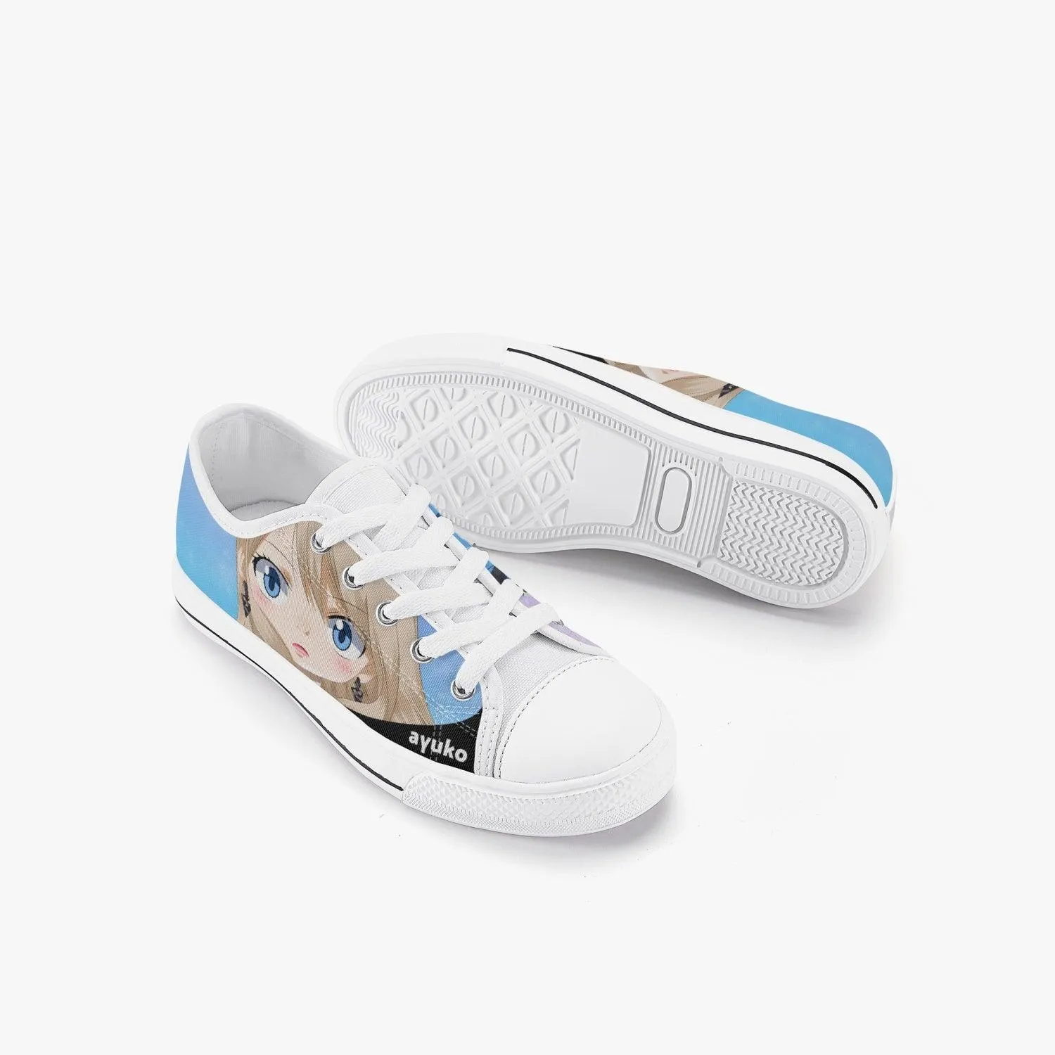 Edens Zero Rebecca Bluegarden Kids A-Star Low Anime Shoes