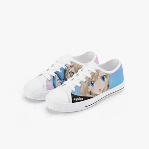 Edens Zero Rebecca Bluegarden Kids A-Star Low Anime Shoes