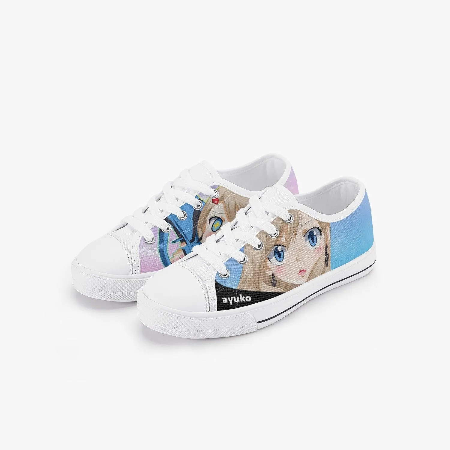 Edens Zero Rebecca Bluegarden Kids A-Star Low Anime Shoes