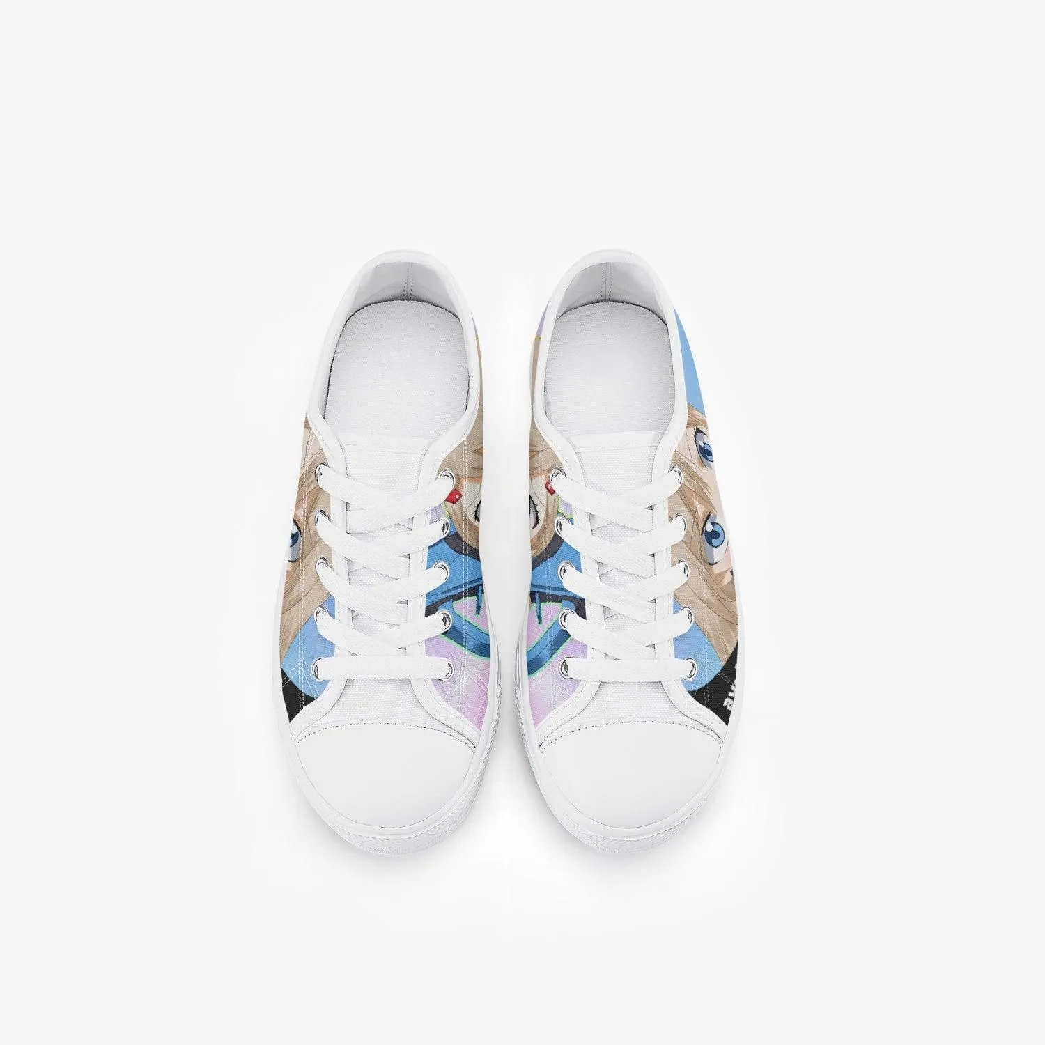Edens Zero Rebecca Bluegarden Kids A-Star Low Anime Shoes