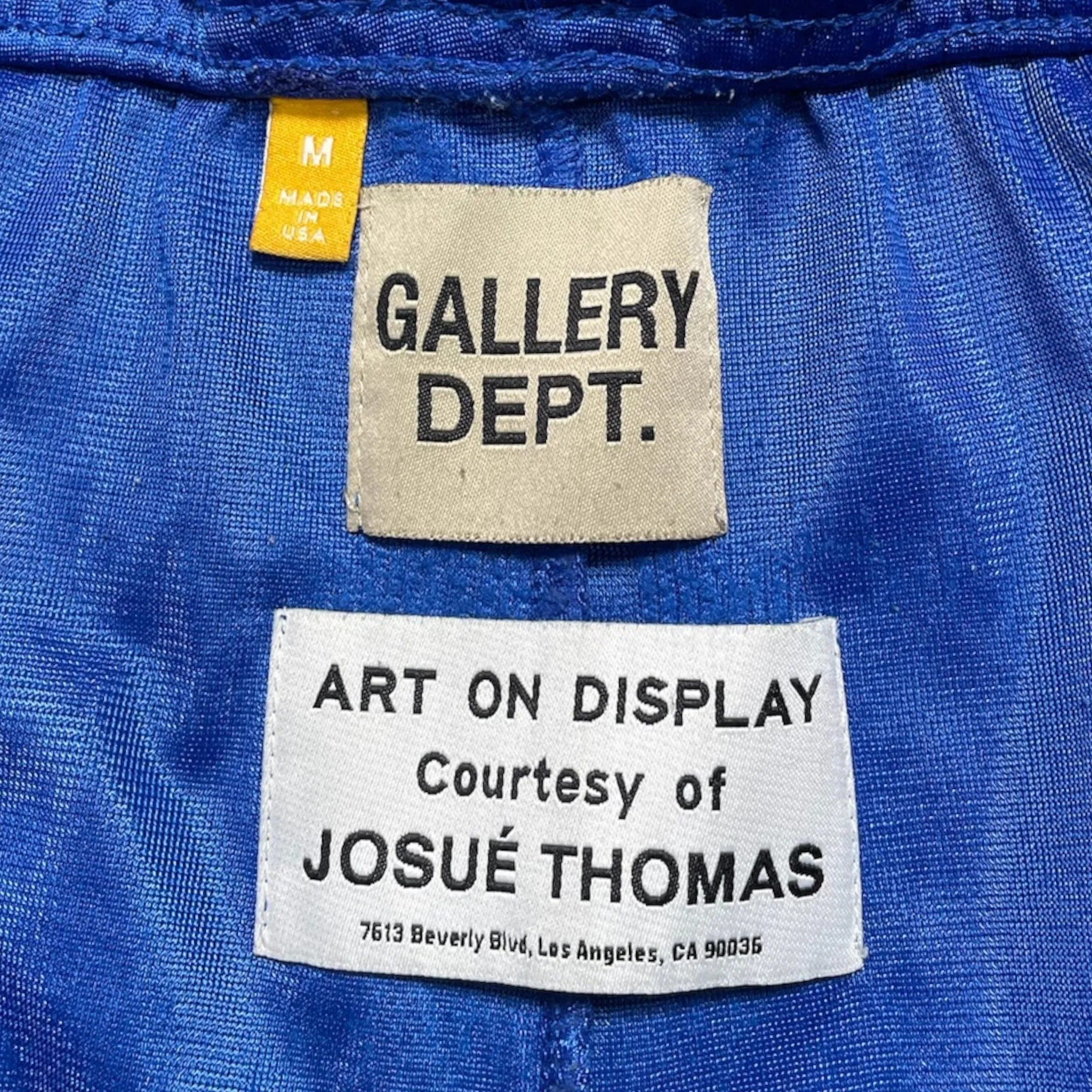 Gallery Department Studio Gym Shorts Blue Pre-Owned