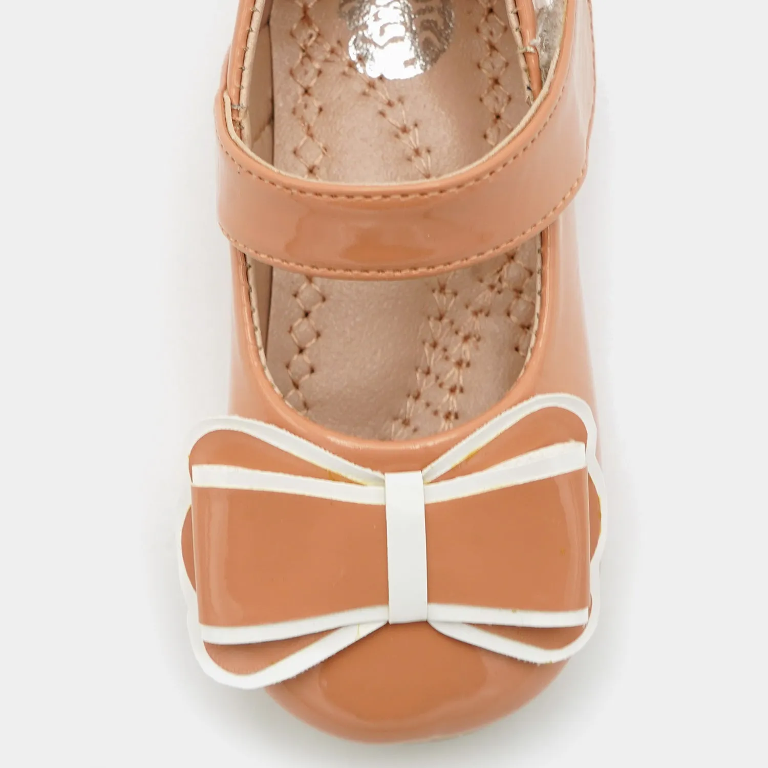 Girls Pumps 640-60-Peach