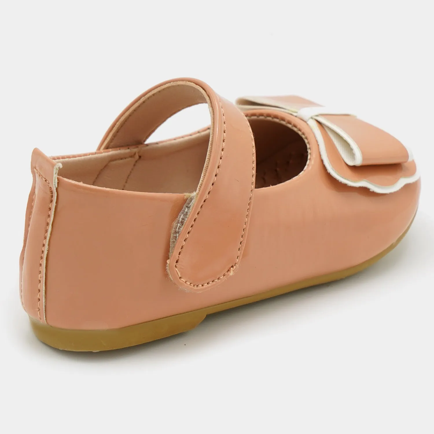 Girls Pumps 640-60-Peach