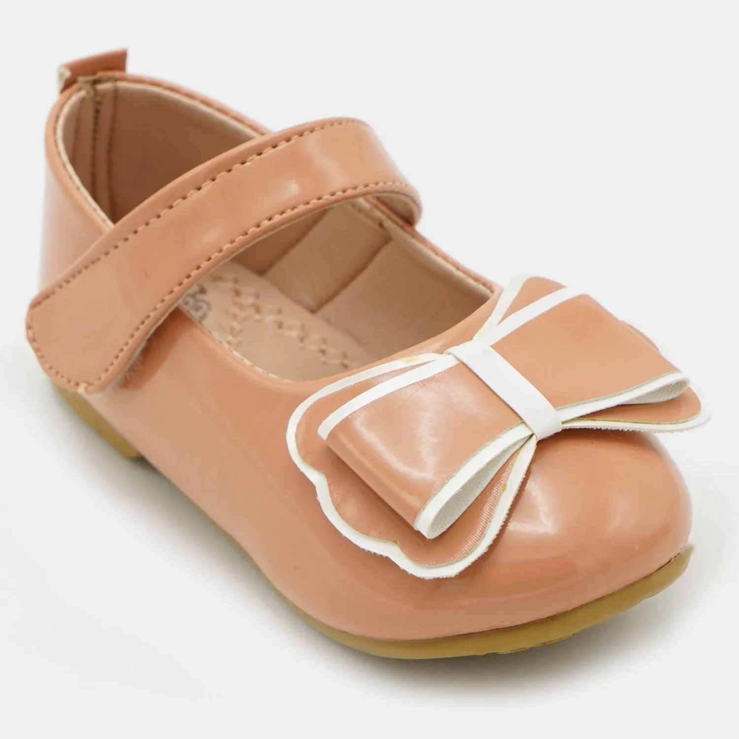 Girls Pumps 640-60-Peach