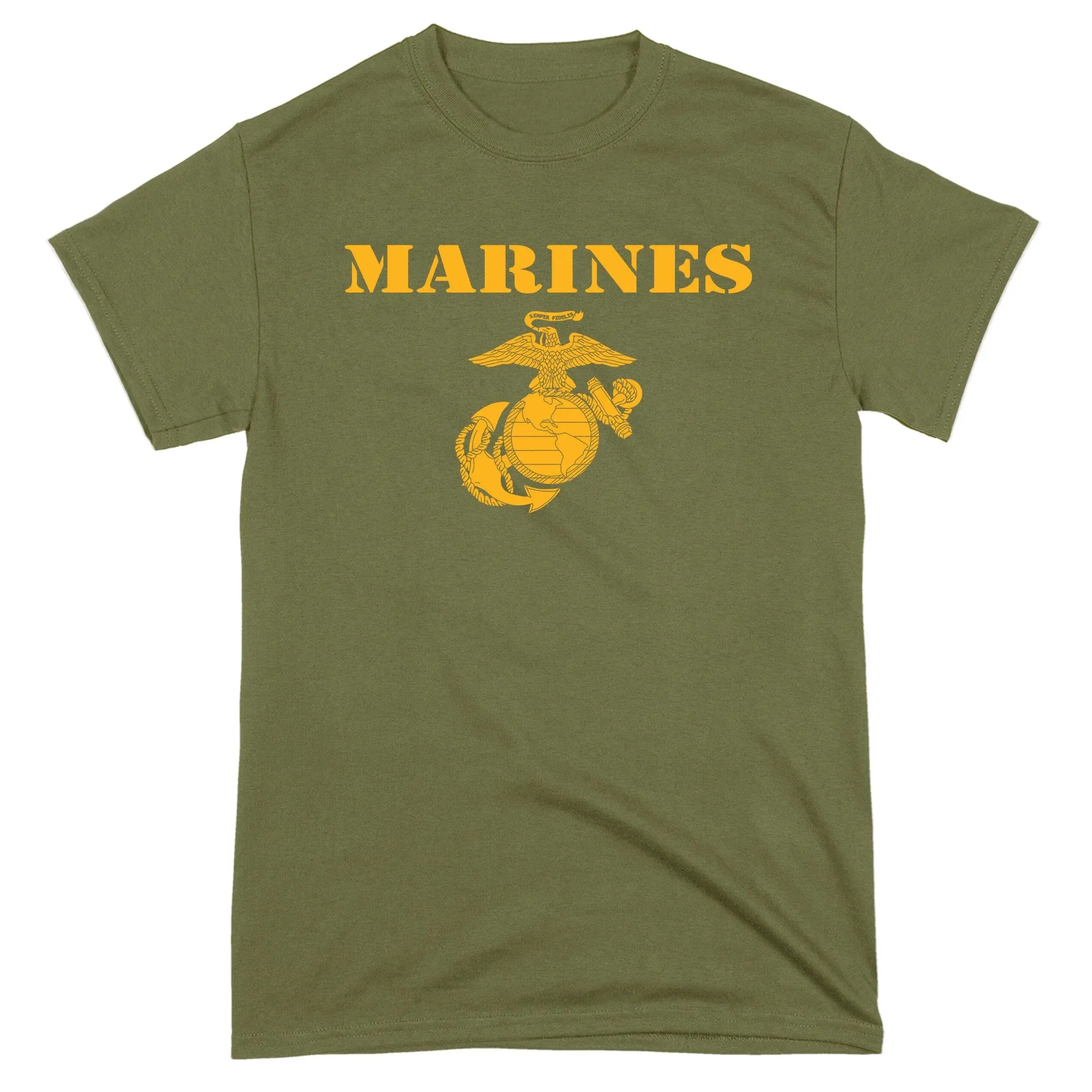 Gold Vintage Marines Tee