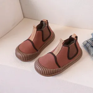 High-Top Canvas Shoes