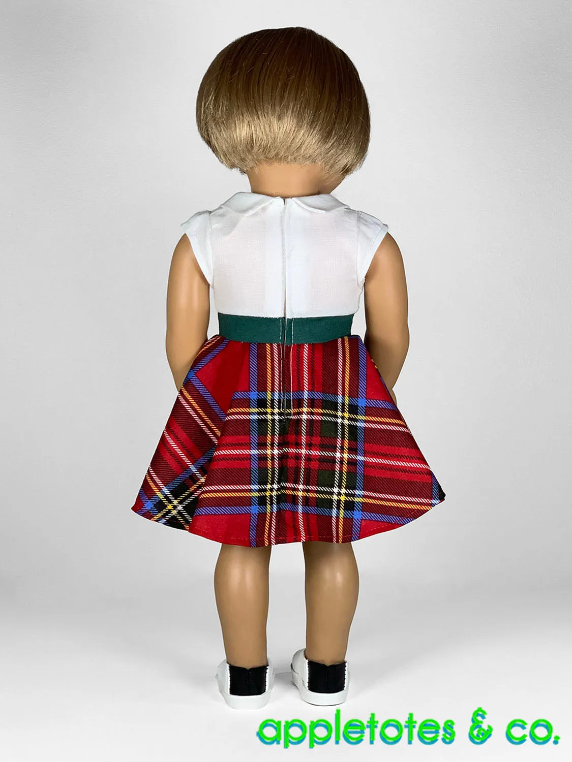 Janelle Dress 18 Inch Doll Sewing Pattern
