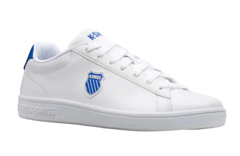 K-Swiss Court Shield Trainer - White/Classic Blue