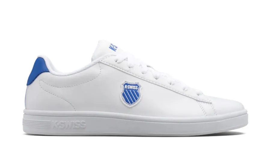 K-Swiss Court Shield Trainer - White/Classic Blue