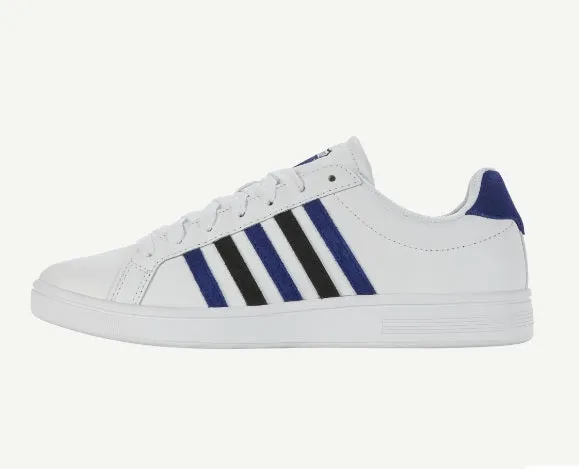 K-Swiss Court Tie Break Trainer - White/Sodalite Blue/Black