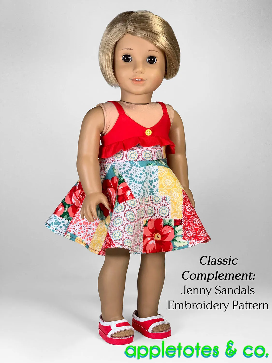 Kesha Dress 18 Inch Doll Sewing Pattern
