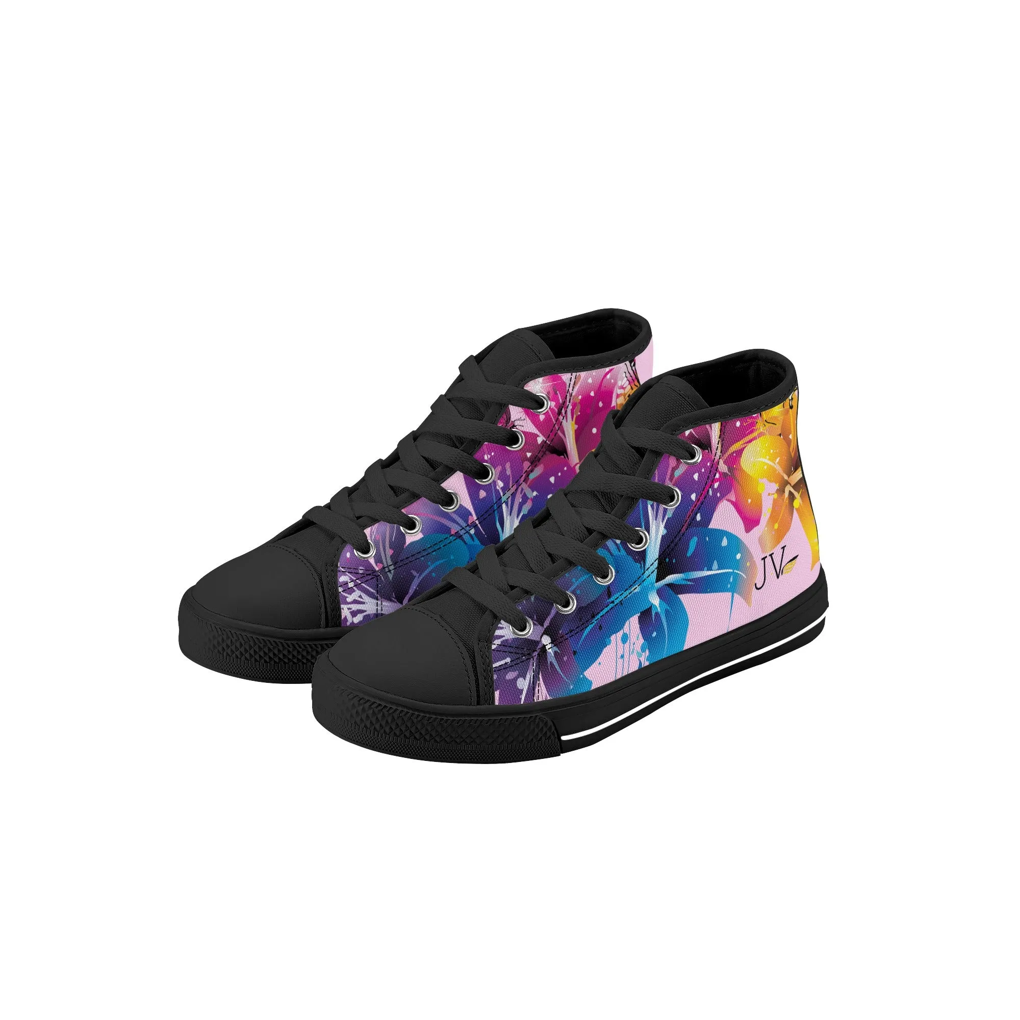 Kids High Top Canvas Shoes