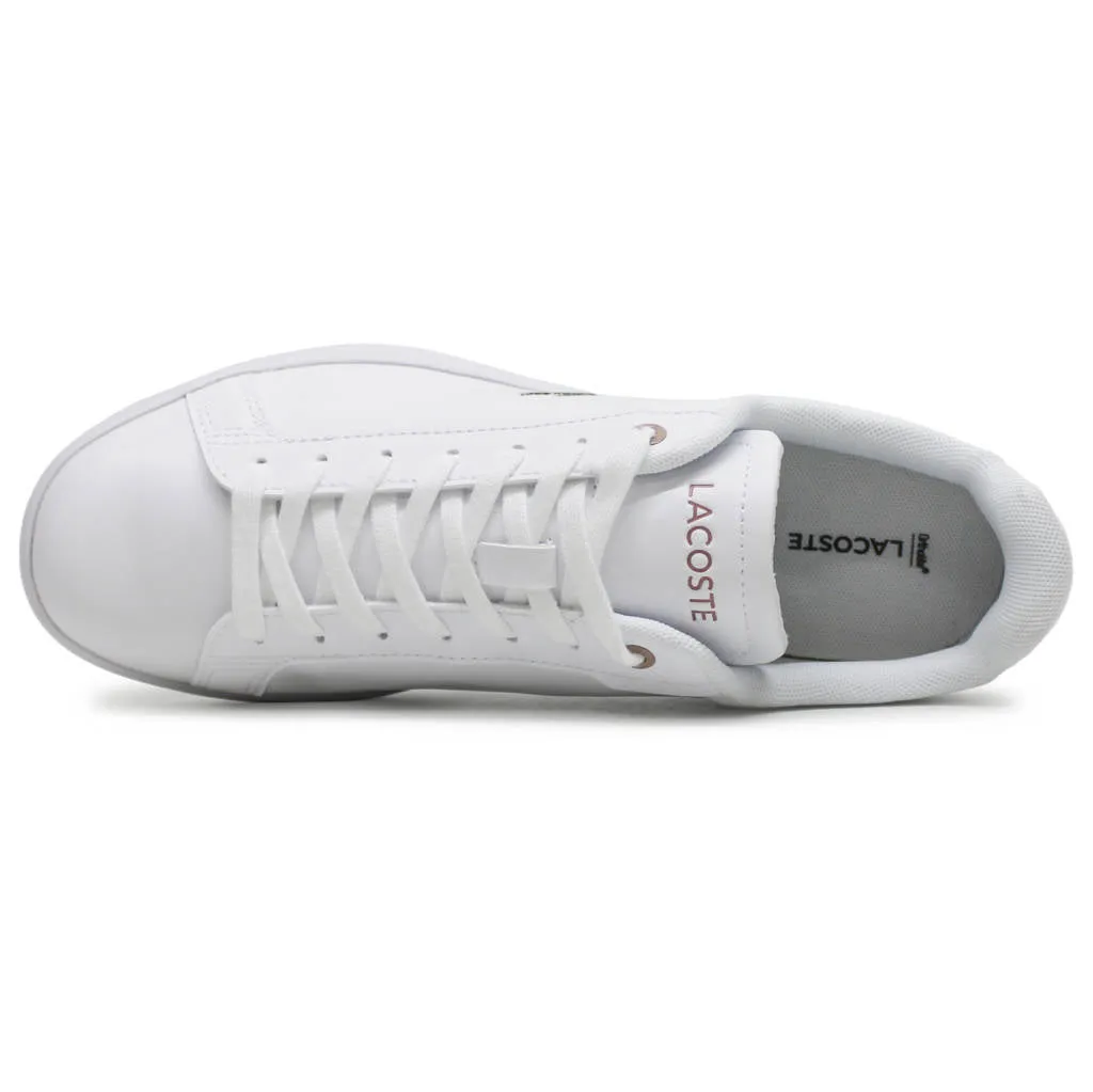 Lacoste Carnaby Pro BL Leather Synthetic Women's Low Top Trainers