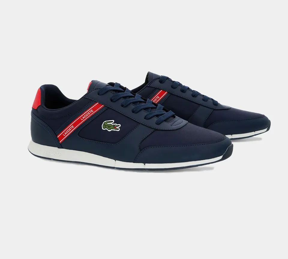 Lacoste Menerva Sport 7-37CMA0064144 Trainers Navy UK 6-11