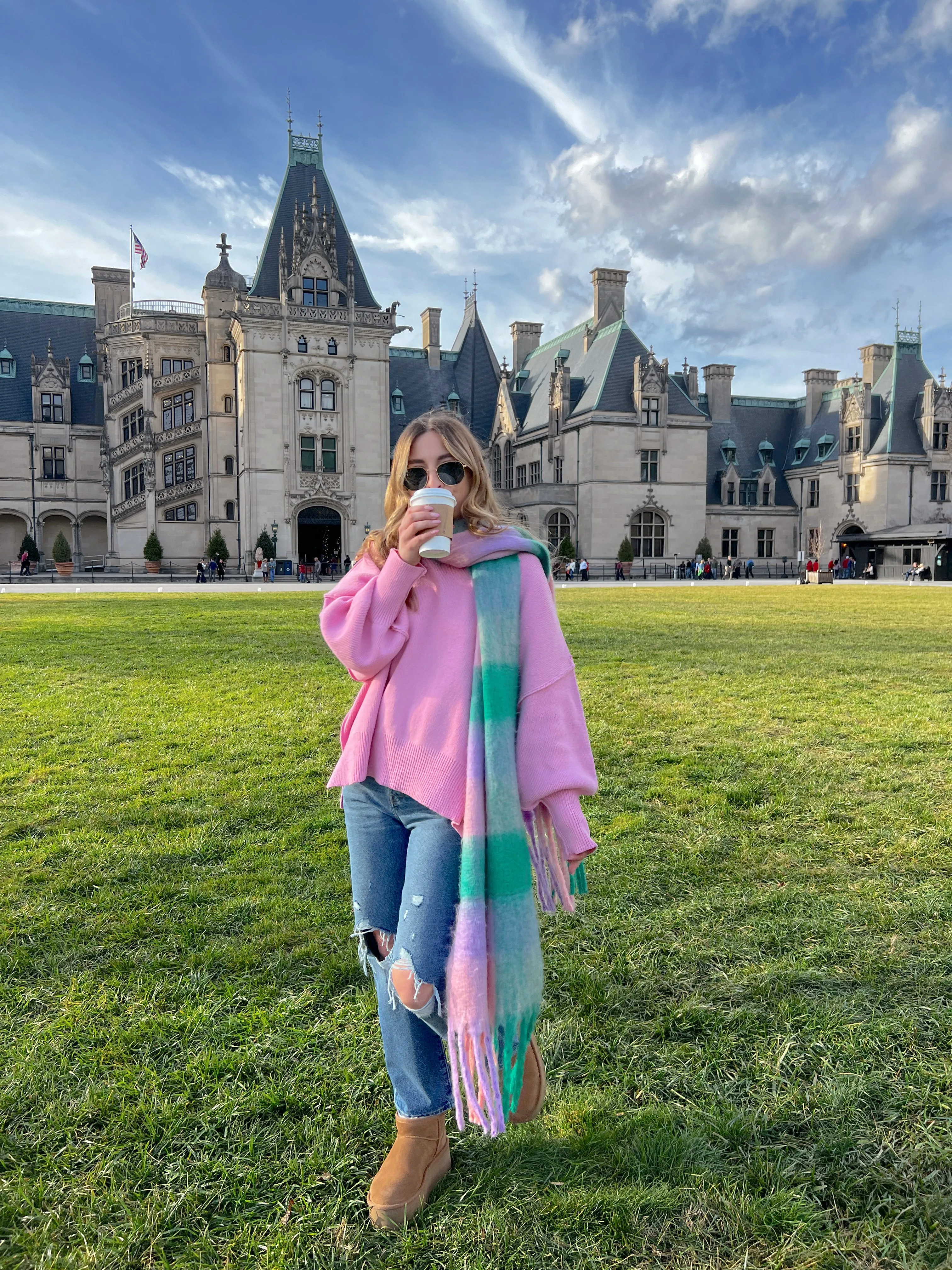Let's Get Toasty Oversized Ribbed Sweater - Pink