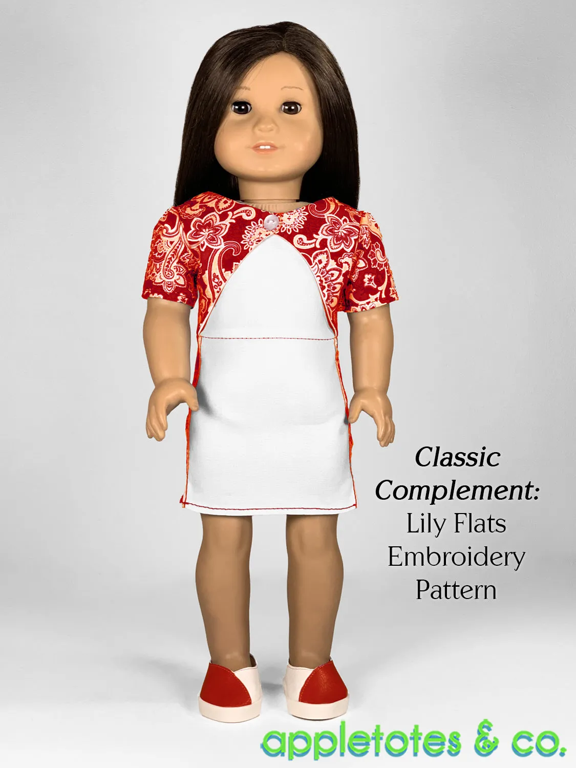 Mila Dress 18 Inch Doll Sewing Pattern