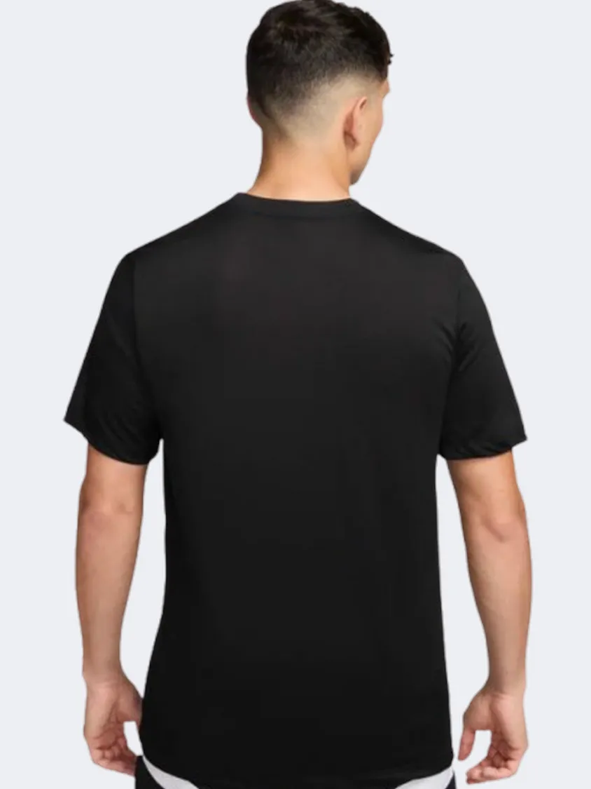 Nike Dri Fit Men Basketball T-Shirt Black