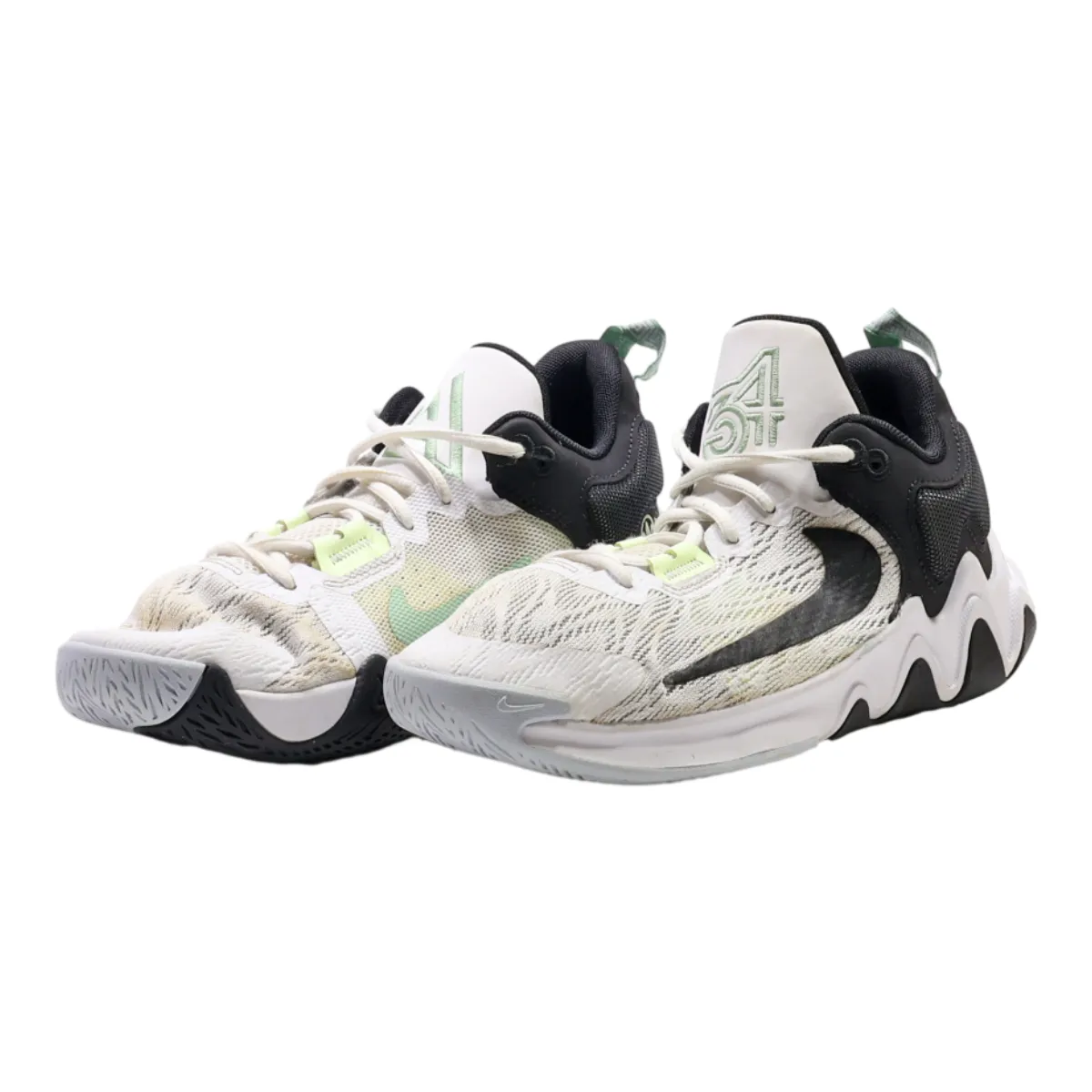NIKE Giannis Immortality 2022 Sneaker Trainers White Synthetic Boys UK 5.5