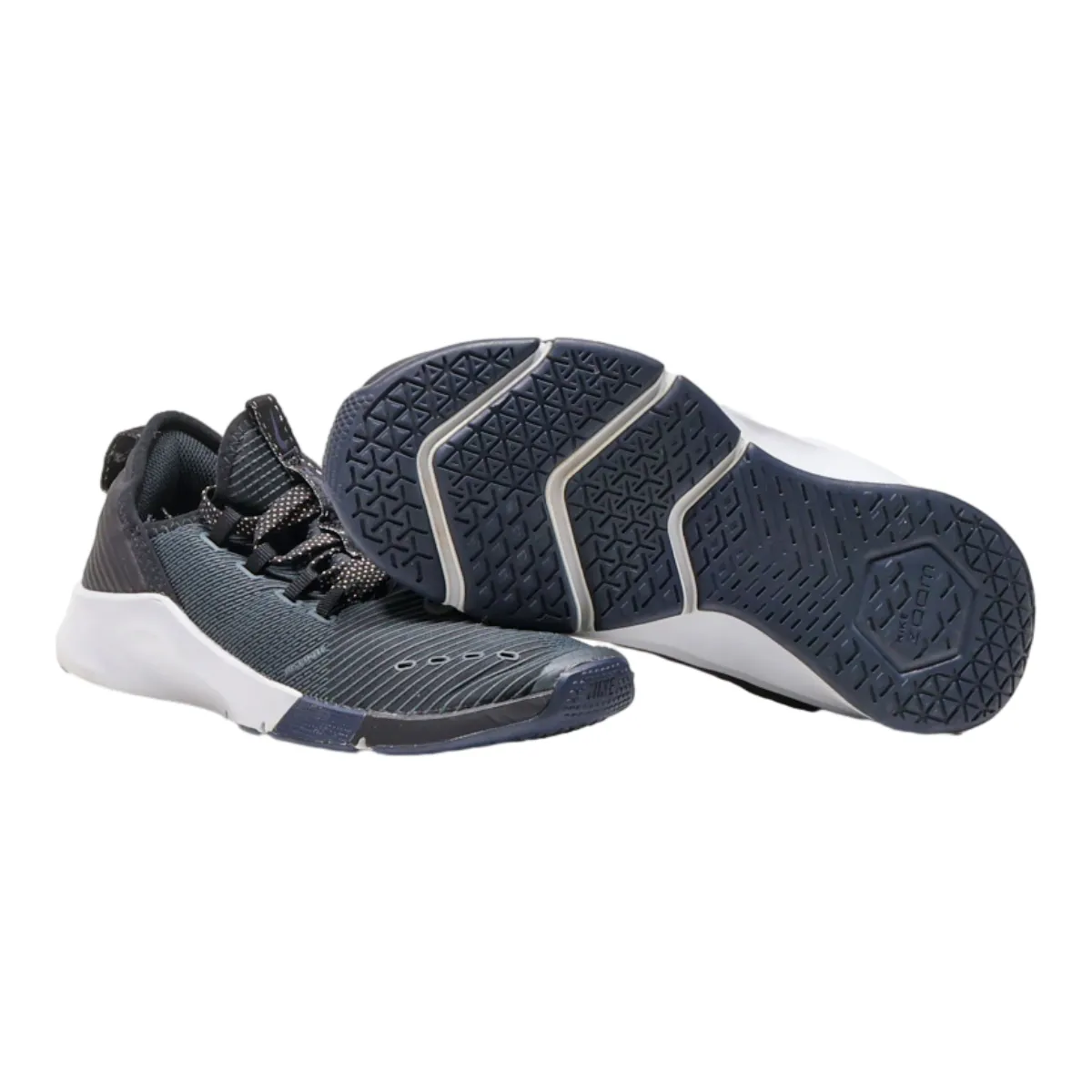 NIKE Sneaker Trainers Black Synthetic Womens UK 3.5