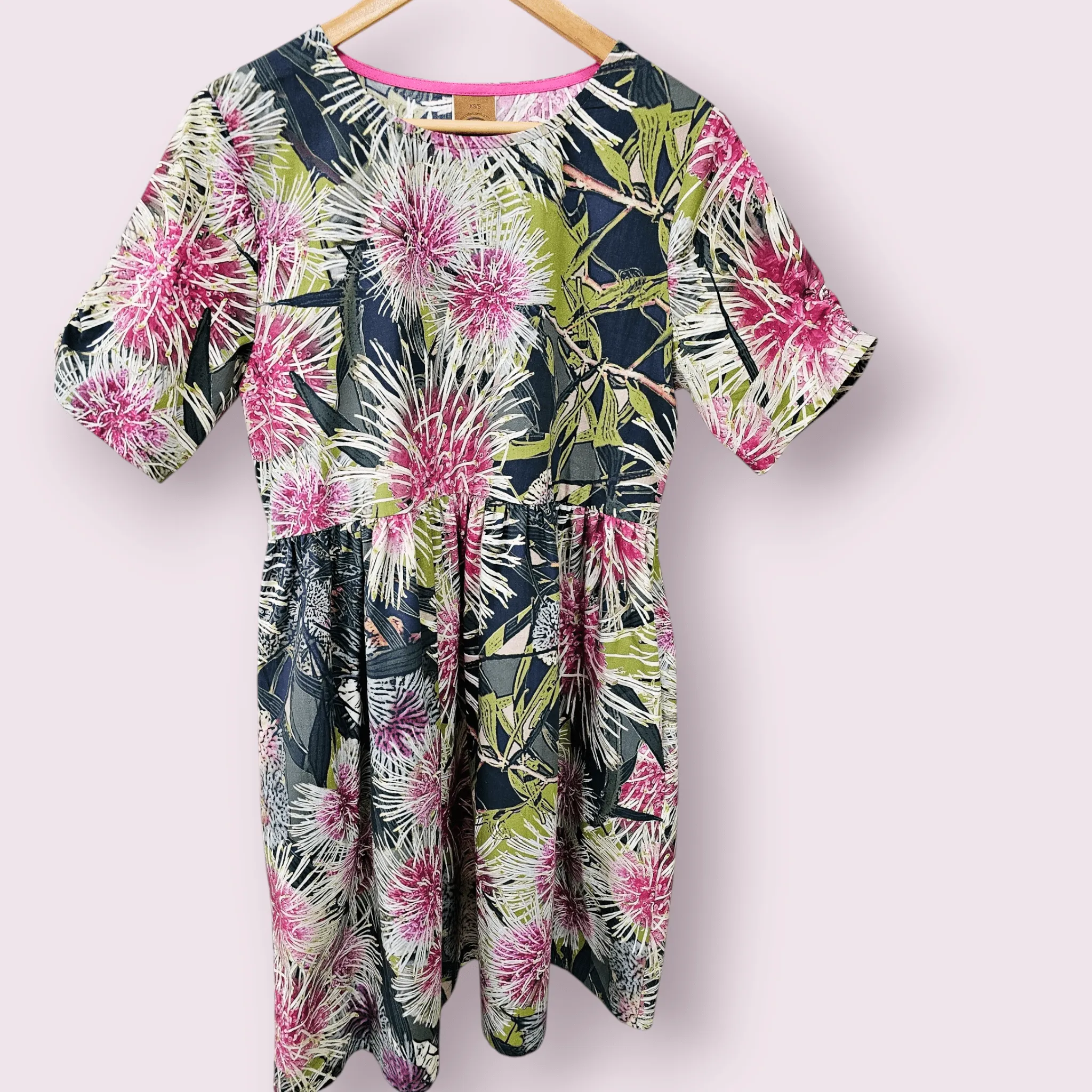 Peasant Poplin Dress - Pincushion