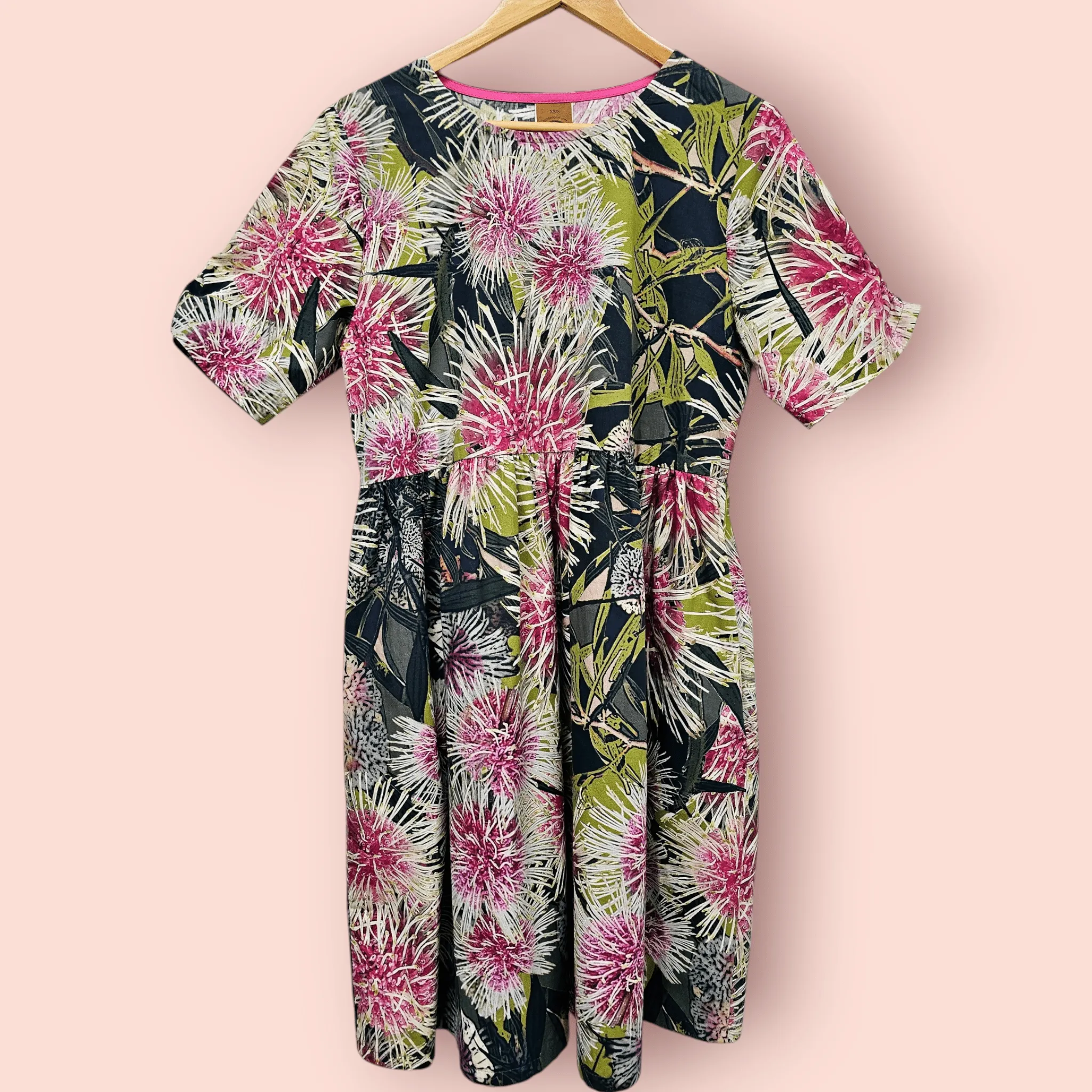 Peasant Poplin Dress - Pincushion