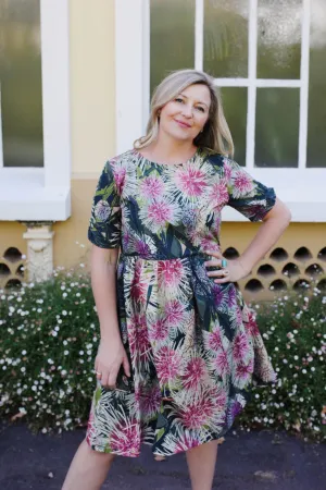 Peasant Poplin Dress - Pincushion