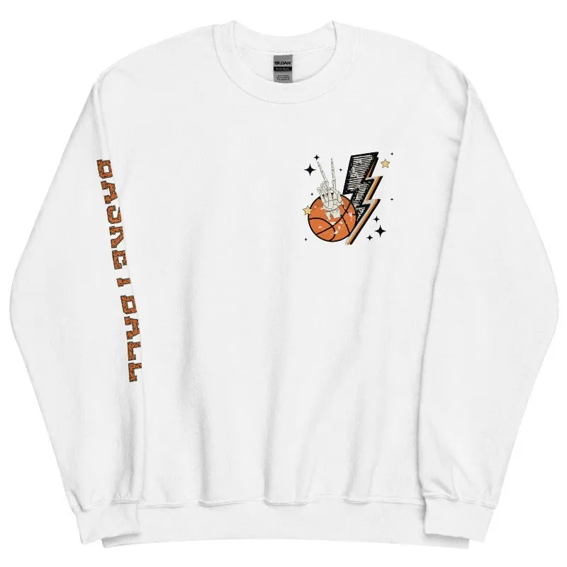 Retro Basketball Unisex Pullover Sweatshirt