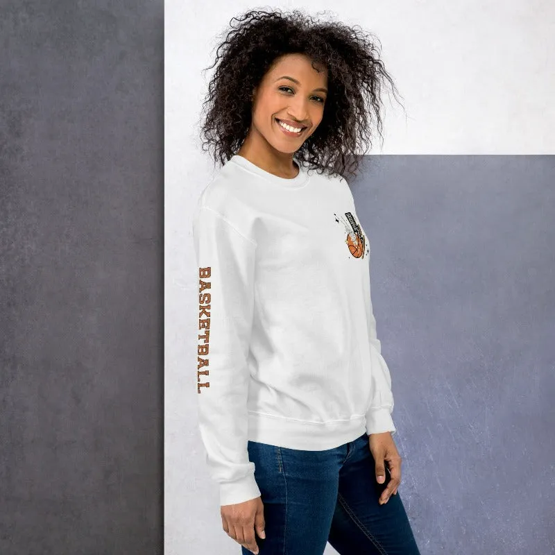 Retro Basketball Unisex Pullover Sweatshirt