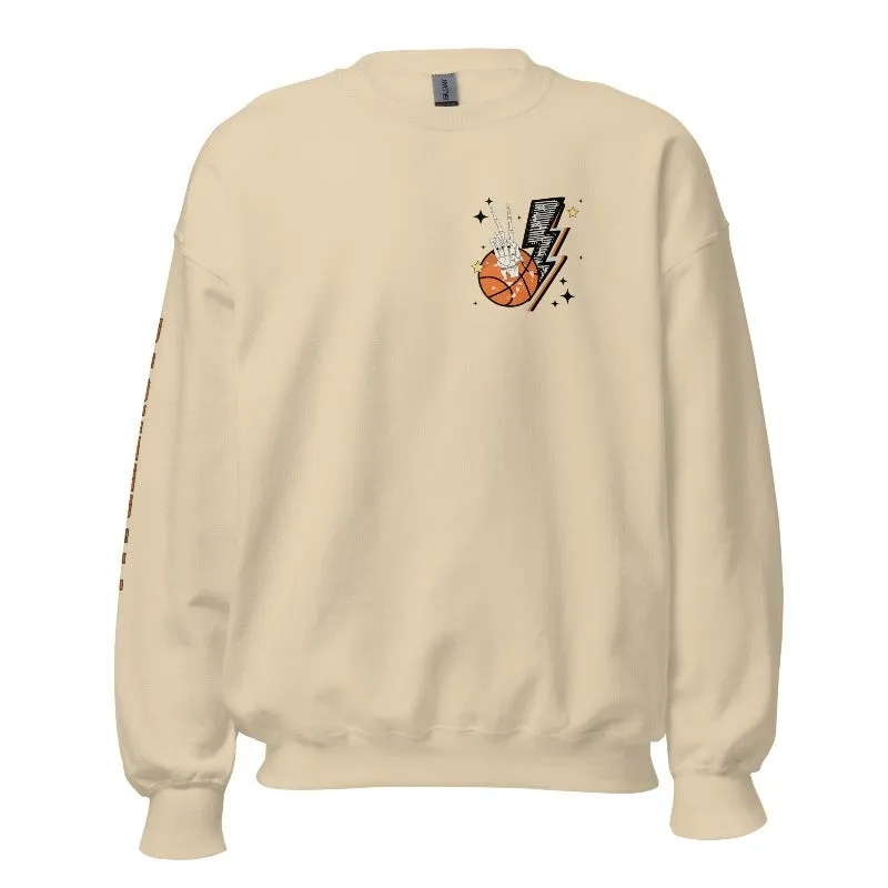 Retro Basketball Unisex Pullover Sweatshirt