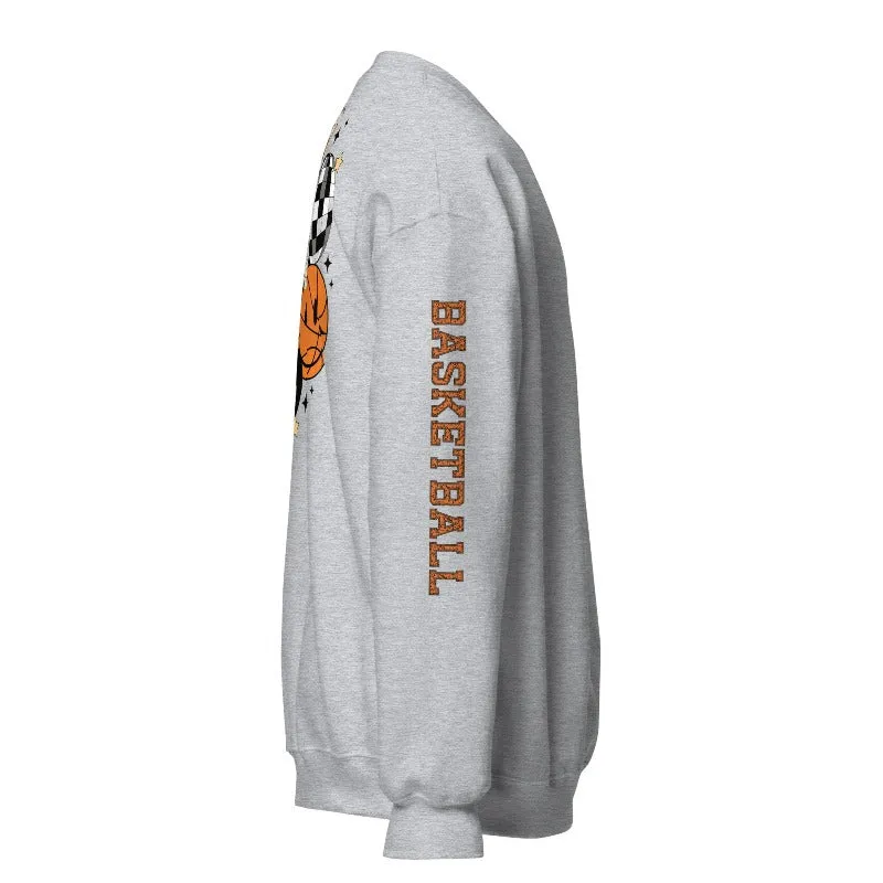 Retro Basketball Unisex Pullover Sweatshirt
