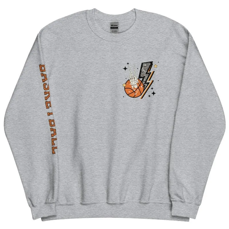 Retro Basketball Unisex Pullover Sweatshirt