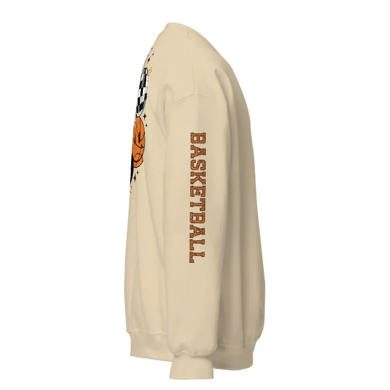 Retro Basketball Unisex Pullover Sweatshirt