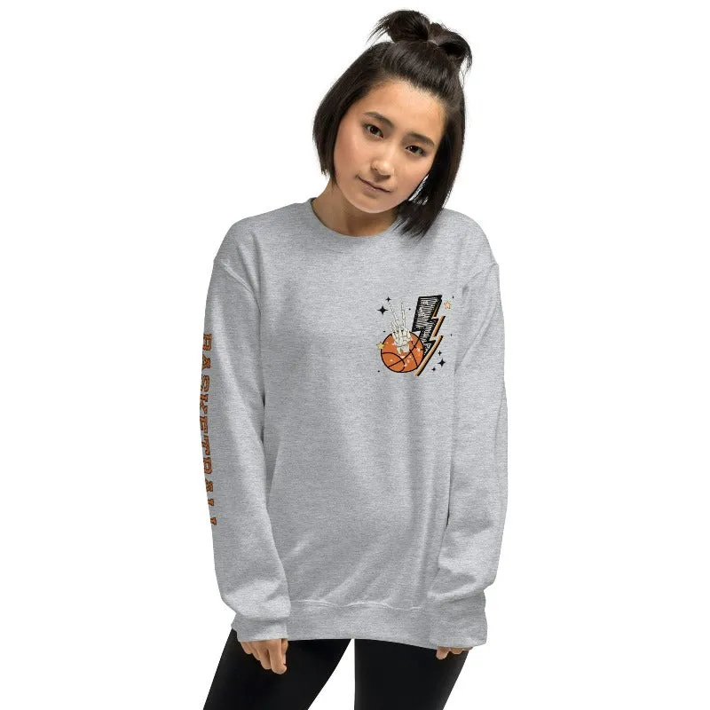 Retro Basketball Unisex Pullover Sweatshirt