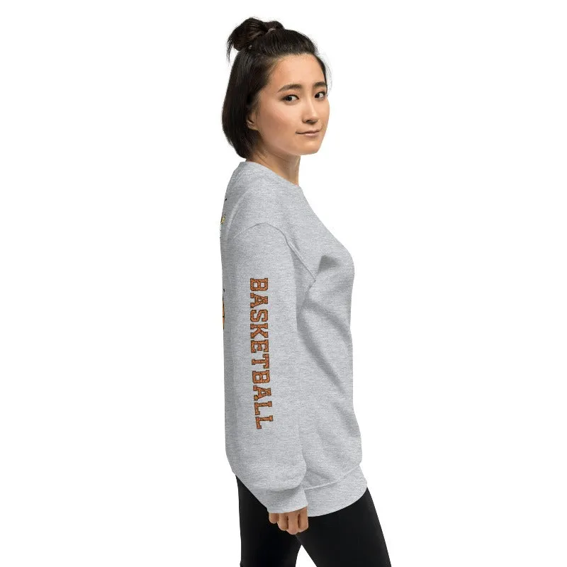 Retro Basketball Unisex Pullover Sweatshirt