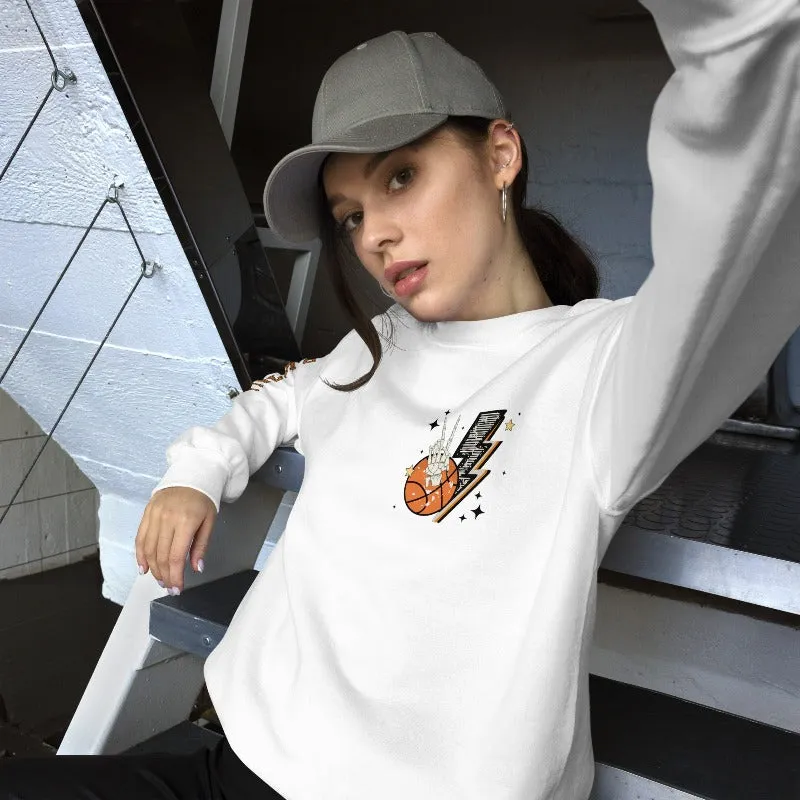 Retro Basketball Unisex Pullover Sweatshirt