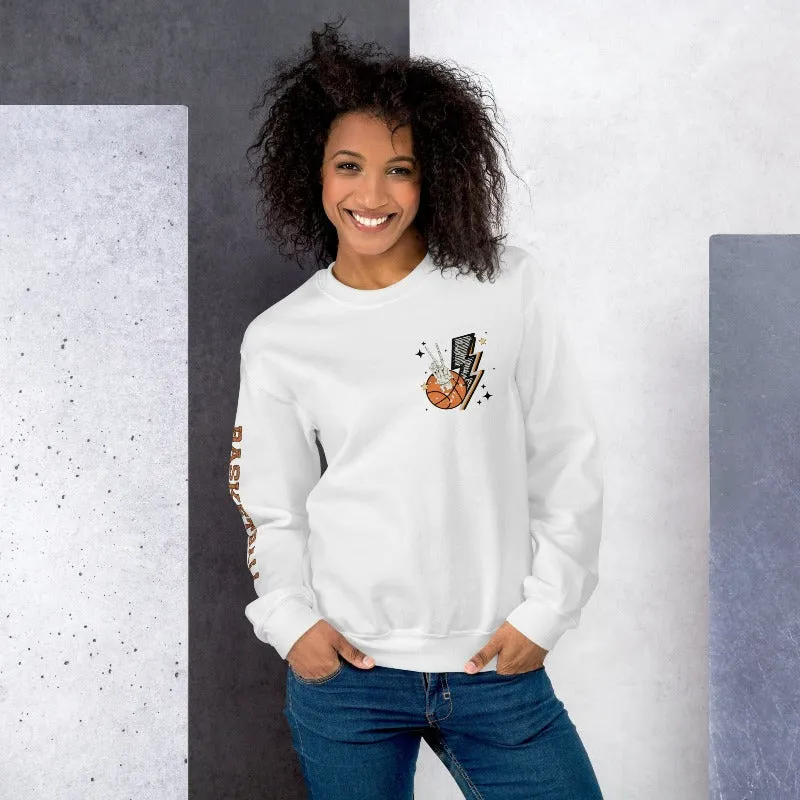 Retro Basketball Unisex Pullover Sweatshirt
